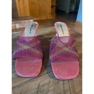 Multicolor Slide Sandals - Women